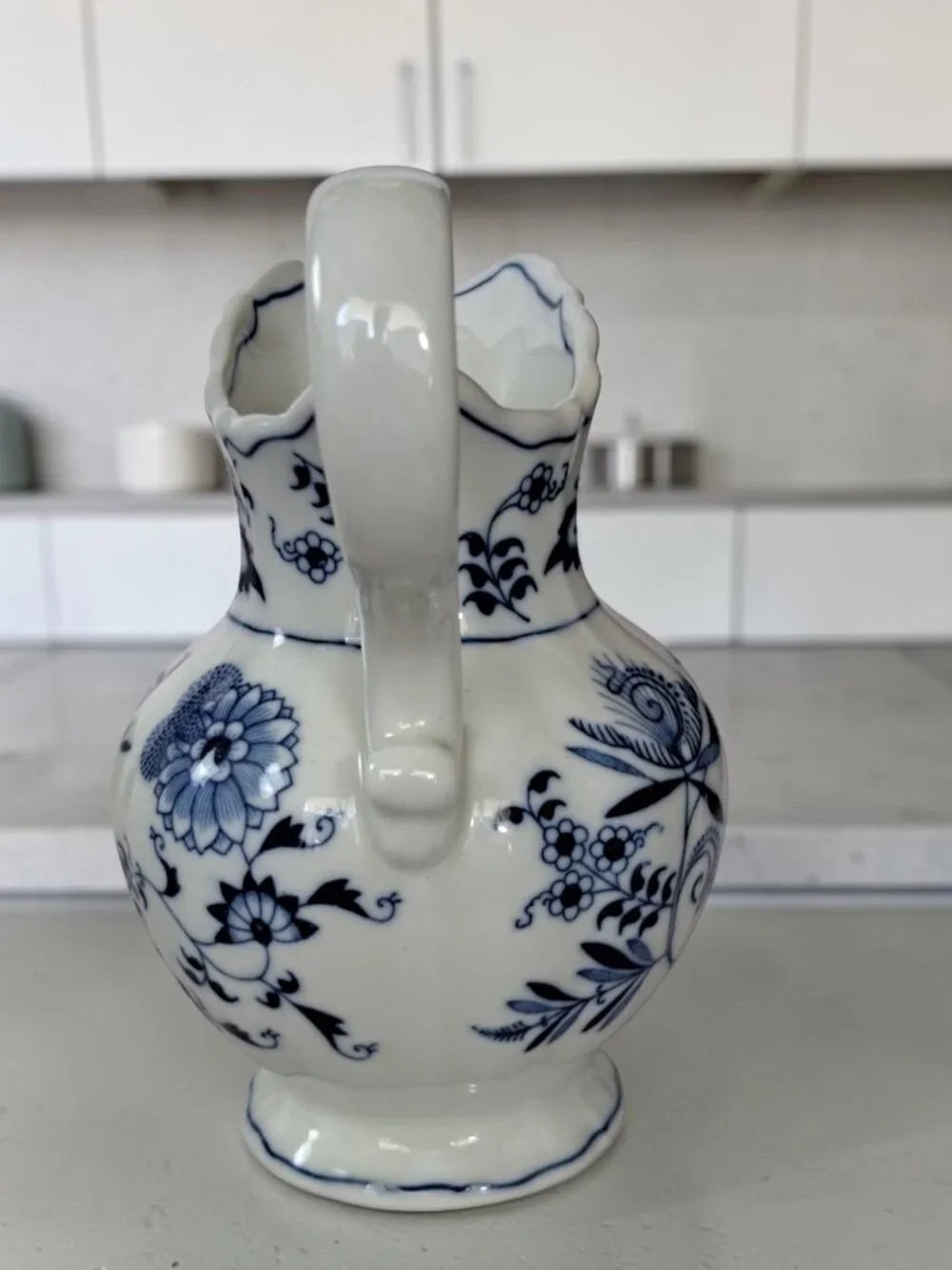 Blue Danube Japan Creamer Pitcher 6 1/8